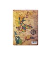 دفتر یادداشت سم با پرفراژ 22×15 سیم از 15 طرح 245