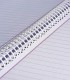 دفتر وزیری 100 برگ با پرفراژ سم- طرح 923