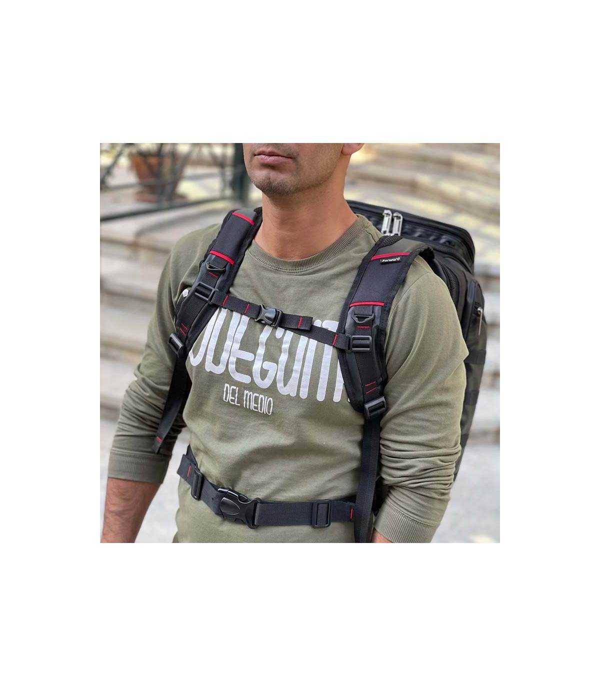 کوله پشتی لپ تاپ گیمینگ  فوروارد مدل GAMERS PROFESSIONAL - FCLT0019