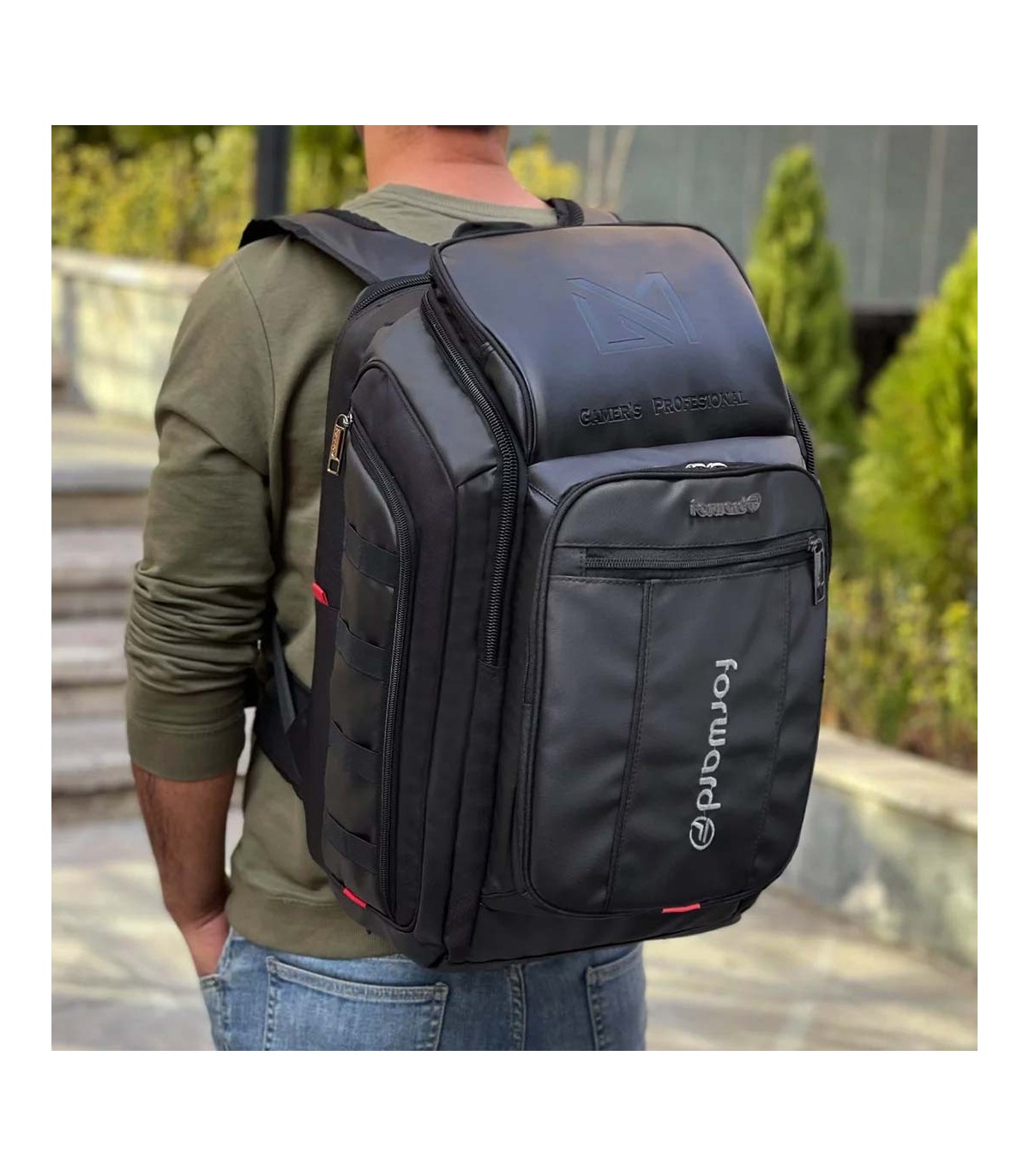 کوله پشتی لپ تاپ گیمینگ  فوروارد مدل GAMERS PROFESSIONAL - FCLT0019