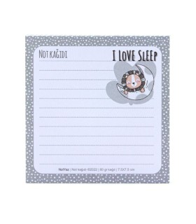 کاغذ یادداشت 50 برگ نوت یاز 7.5×7.5 سانت - طرح25