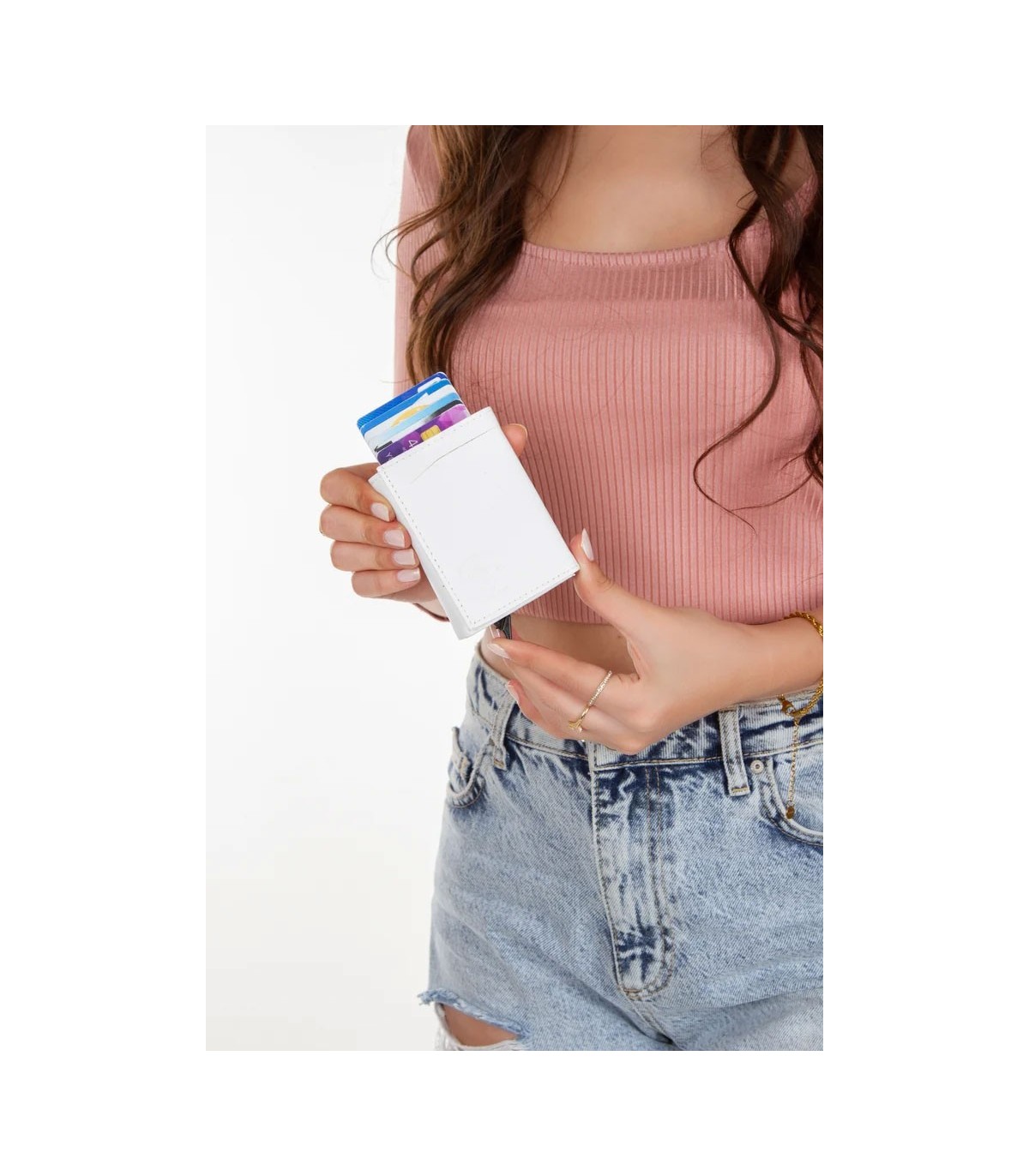 کیف پول و نگهدارنده کارت با مکانیزم اتوماتیک NEWISH POLO