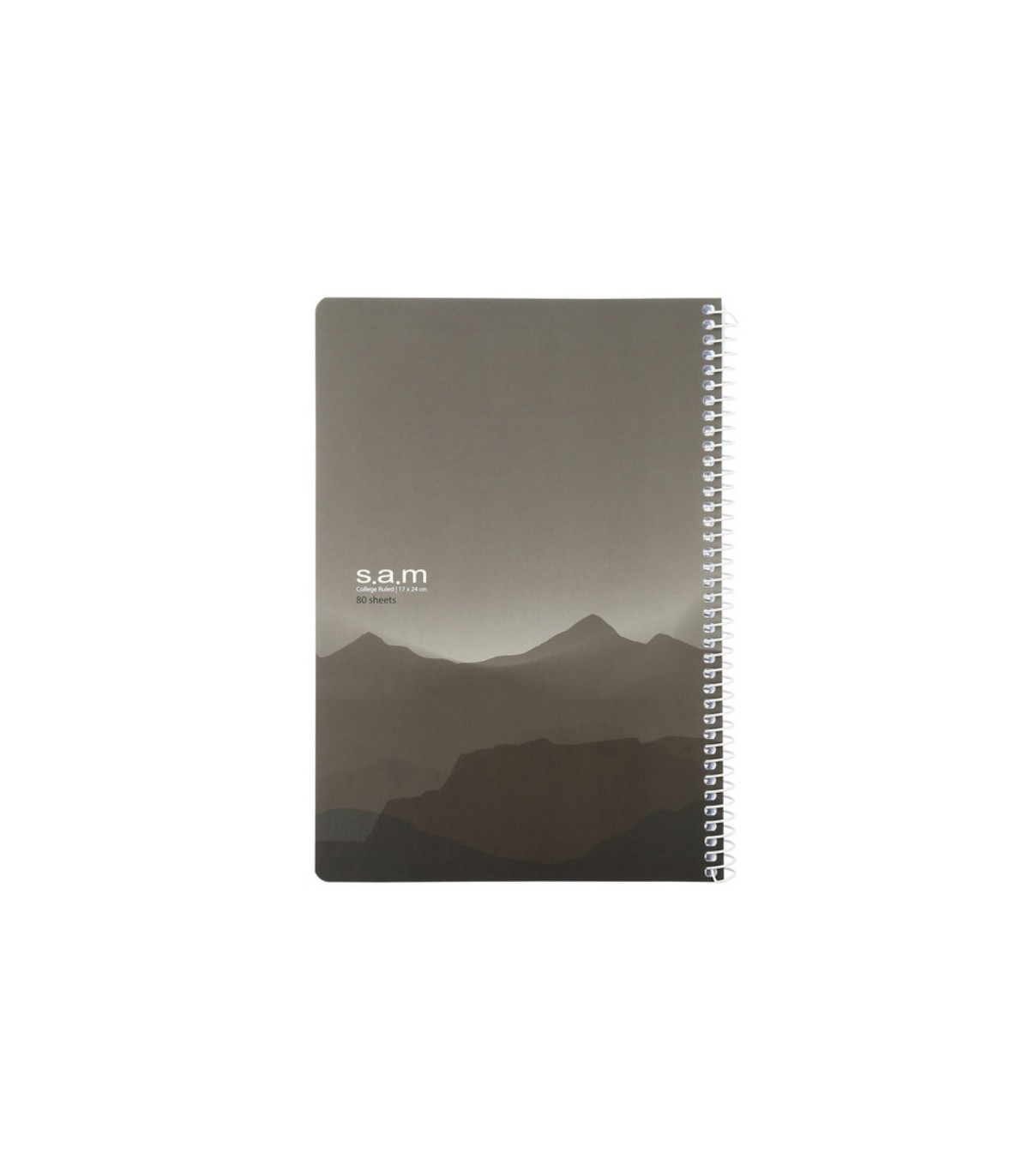 دفتر وزیری کلاسیک 100 برگ سم sam - طرح کوهستان