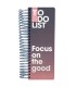 دفتر سیمی TO DO دات نوت 120 برگ طرح focus on the good