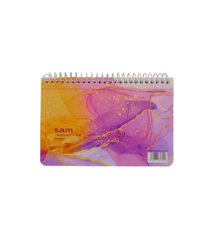 دفتر یادداشت سم با پرفراژ 10×15 سیم از 15 - طرح 006