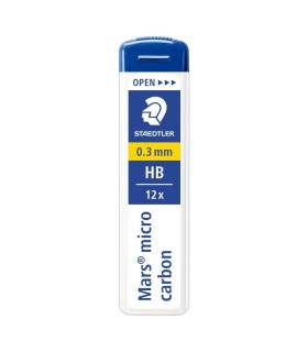 نوک مداد نوکی 0.3 میلی متری استدلر مدل Mars Micro Carbon کد 250 HB