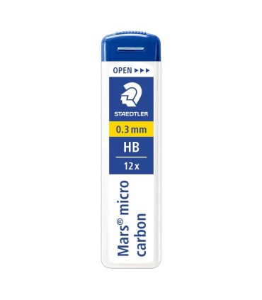 نوک مداد نوکی 0.3 میلی متری استدلر مدل Mars Micro Carbon کد 250 HB