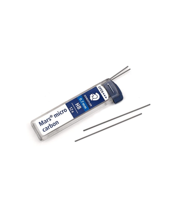 نوک مداد نوکی 0.7 میلی متری استدلر مدل Mars Micro Carbon کد 250 HB
