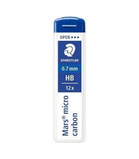 نوک مداد نوکی 0.7 میلی متری استدلر مدل Mars Micro Carbon کد 250 HB