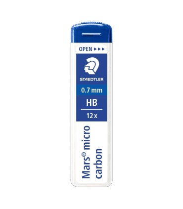 نوک مداد نوکی 0.7 میلی متری استدلر مدل Mars Micro Carbon کد 250 HB