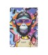 دفتر وزیری فانتزی 100 برگ سم- طرح  Monkey