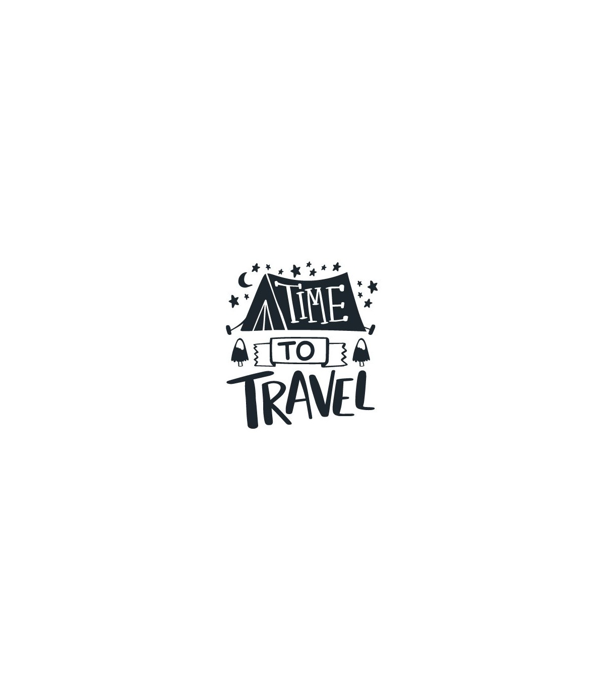 استیکر طرح time to travel