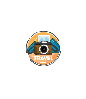 استیکر طرح travel