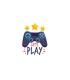 استیکر طرح let's play