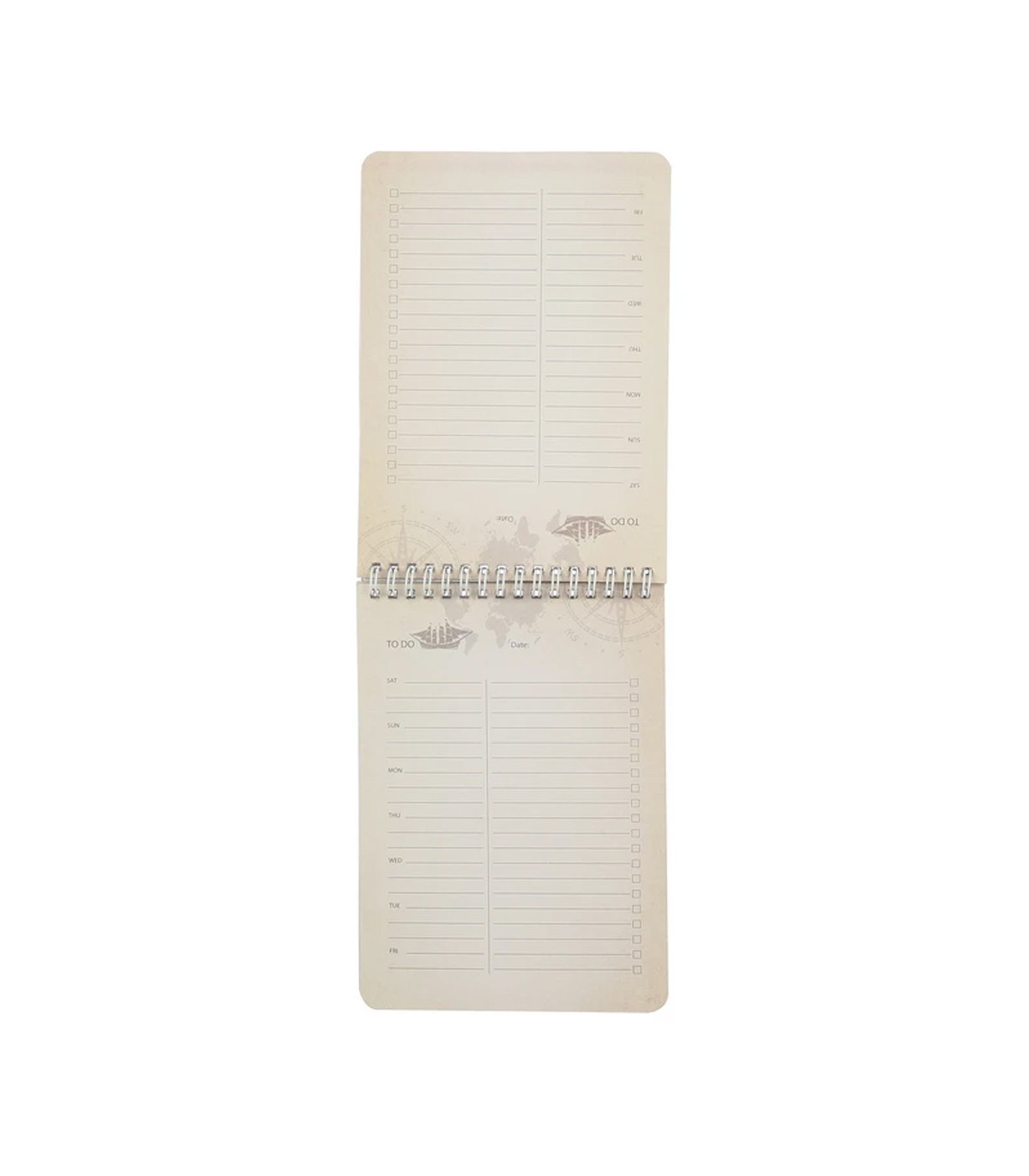 دفتر یادداشت To Do List سم طرح قطب نما