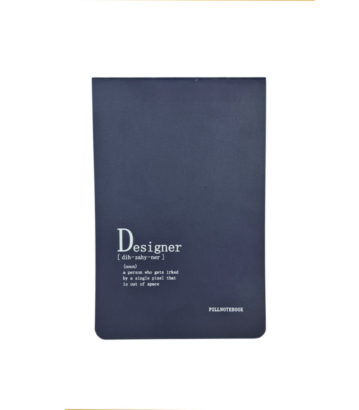 دفتر طراحی پیل مدل کانسپت طرح Designer سایز A5 - رنگ سرمه ای