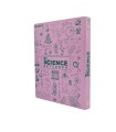 دفتر کلاسور 26 حلقه My Science دات نوت- صورتی