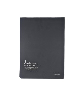 دفتر طراحی پیل مدل کانسپت طرح Architect سایز A4 - رنگ مشکی