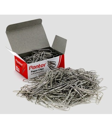 قیمت و خرید گیره کاغذ نقره ای پنتر31 میلی‌متری- بسته 100 عددی کد PC 102