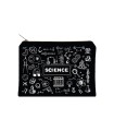 زیپ کیف دات نوت مدل Science سایز A5 رنگ مشکی