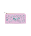 زیپ کیف دات نوت مدل Math سایز B5 رنگ صورتی