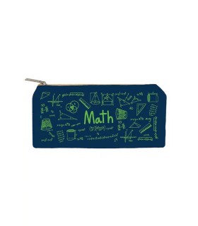 زیپ کیف دات نوت مدل Math سایز B5 رنگ سرمه ای