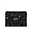 زیپ کیف دات نوت مدل Math سایز A5 رنگ مشکی