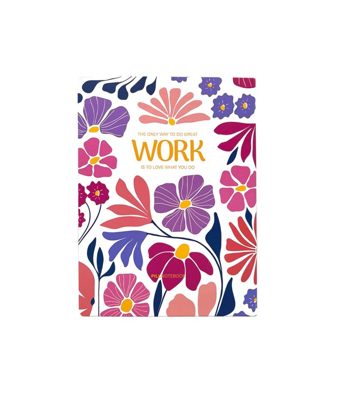 دفتر کلاسور 26 حلقه 100 برگ پیل - طرح Work