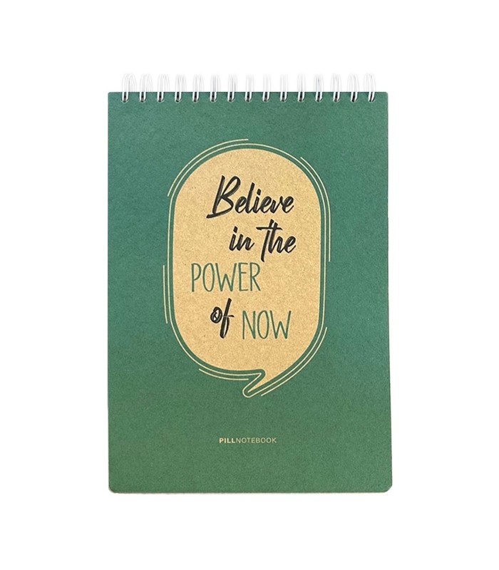 دفتر یادداشت پیل سایز A4 مدل گیومه طرح Believe