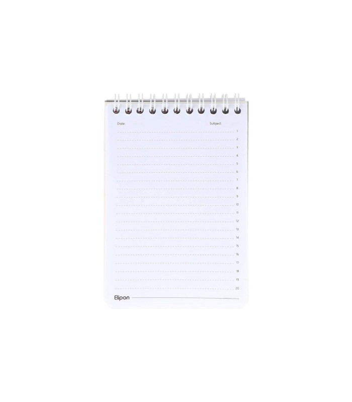 دفتر یادداشت فانتزی 80 برگ سیمی الیپون