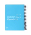 دفتر 200 برگ رحلی سیمی الیپون طرح Chemistry