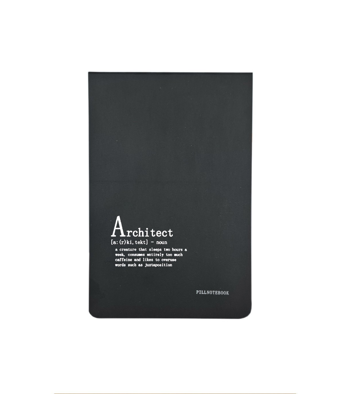 دفتر طراحی پیل مدل کانسپت طرح Architect سایز A5 - رنگ مشکی
