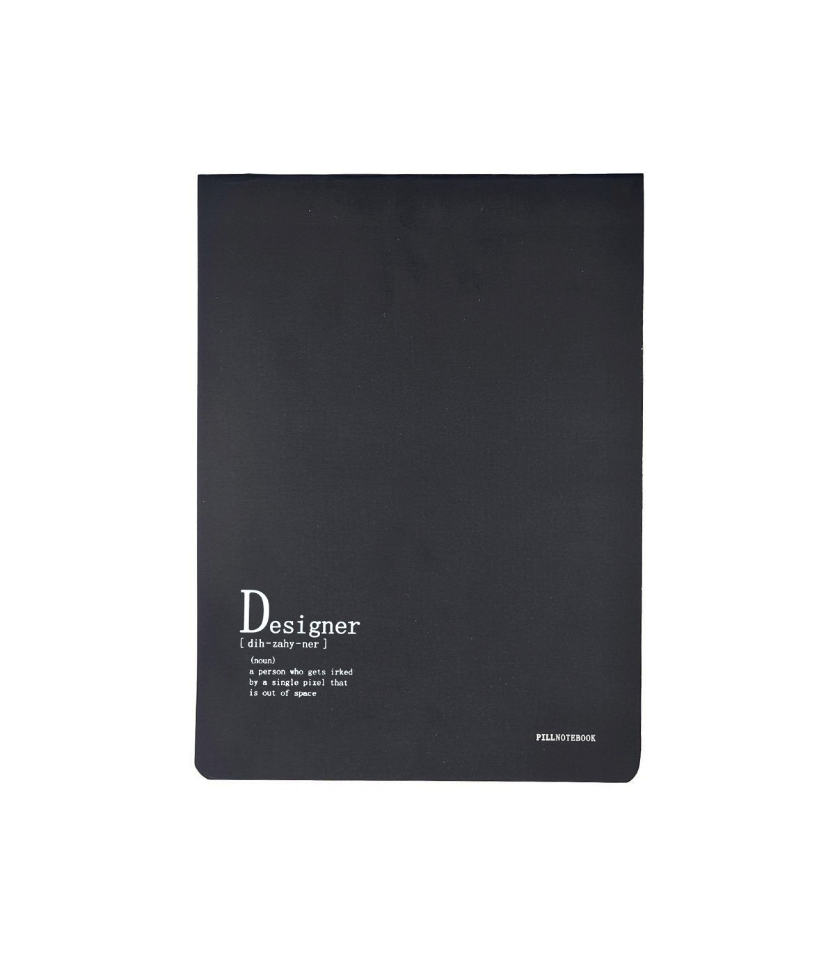 دفتر طراحی پیل مدل کانسپت طرح Designer سایز A4 - رنگ مشکی