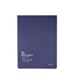 دفتر طراحی پیل مدل کانسپت طرح Designer سایز A4 - رنگ سرمه ای