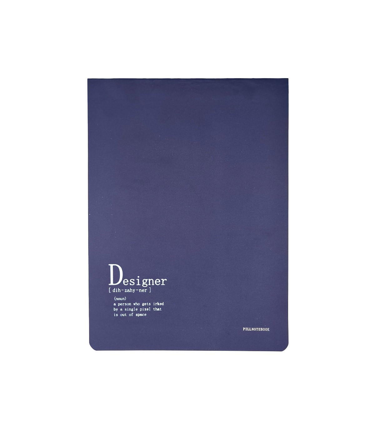 دفتر طراحی پیل مدل کانسپت طرح Designer سایز A4 - رنگ سرمه ای