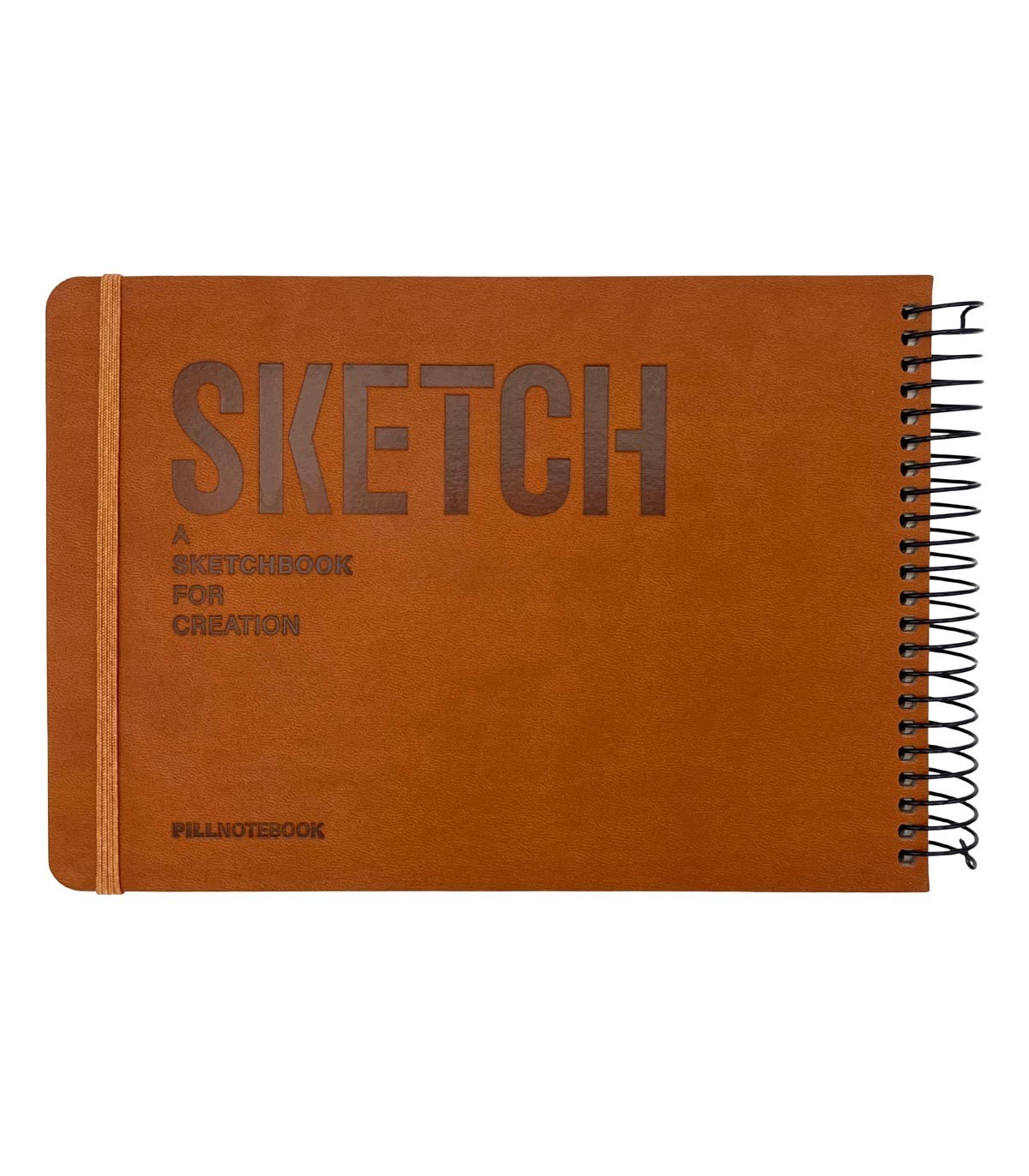 دفتر طراحی 60 برگ پیل مدل SKETCH سایز A5 - رنگ قهوه ای