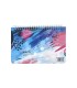 دفتر یادداشت سم با پرفراژ 10×15 سیم از 15 - طرح آبرنگی