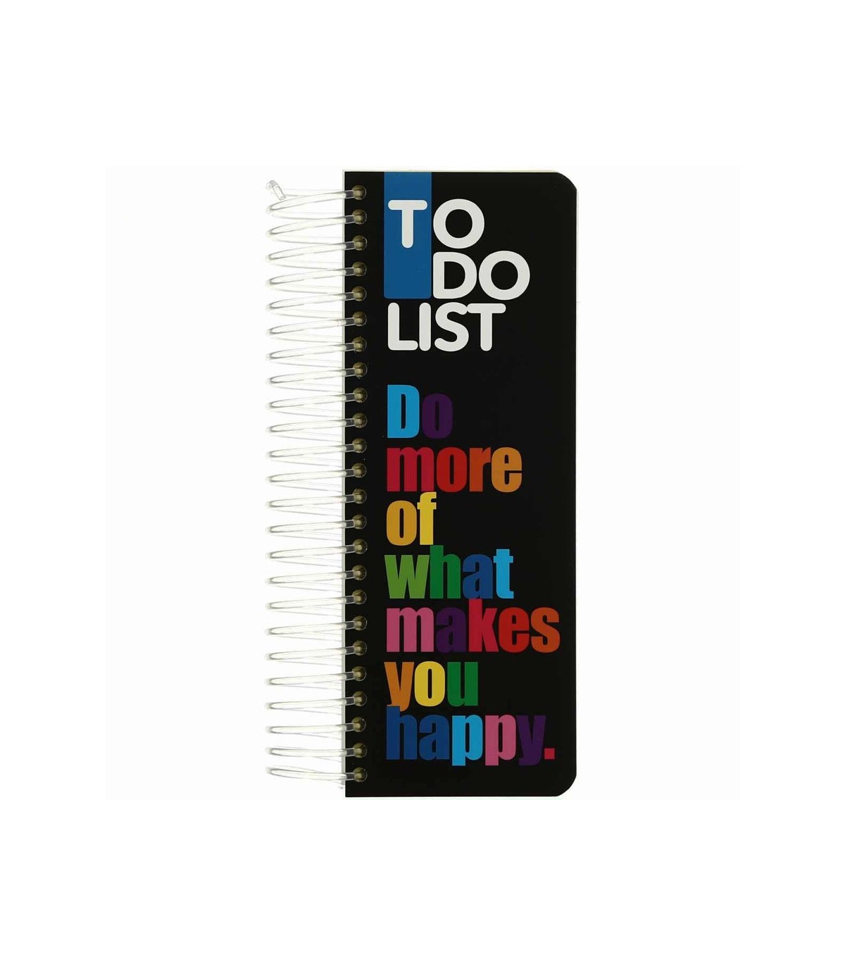 دفتر سیمی TO-DO دات نوت 120 برگ طرح Do More Of What Makes You Happy