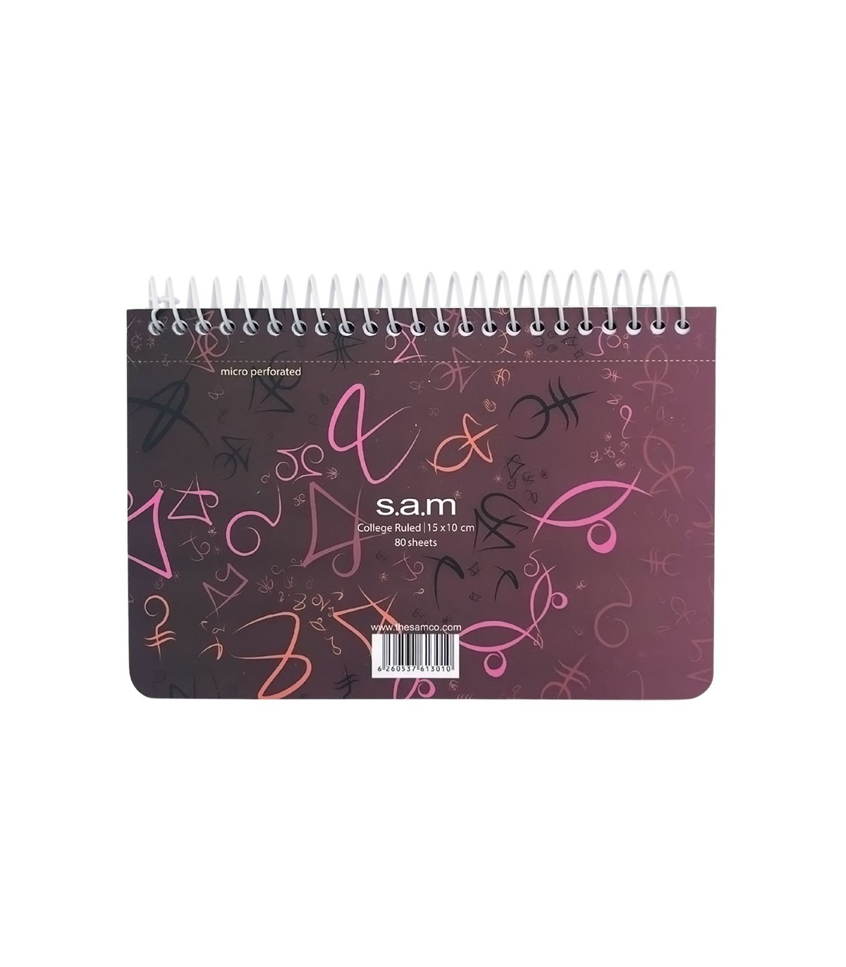 دفتر یادداشت سم با پرفراژ 10×15 سیم از 15 - طرح نماد