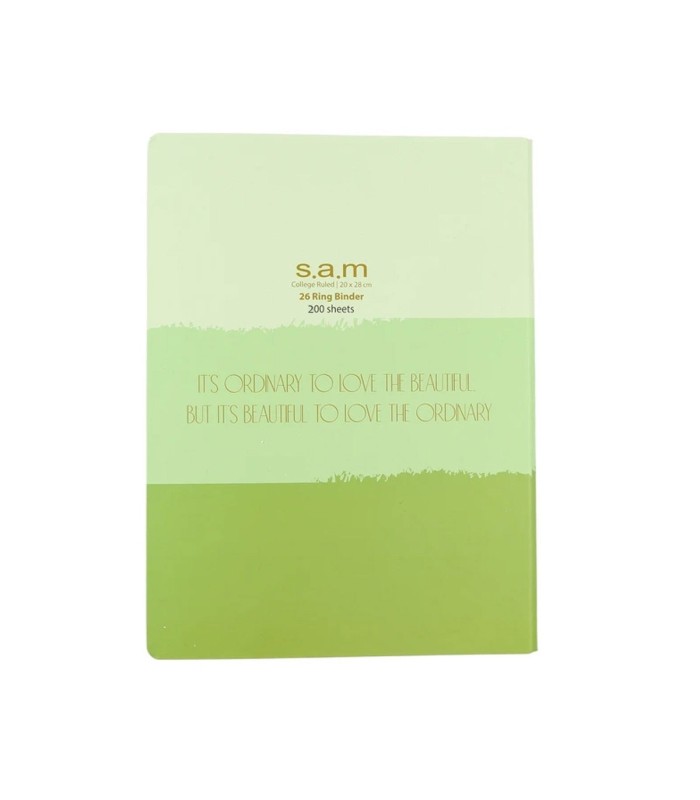 کلاسور 200 برگ 26 حلقه سم - طرح طبیعت