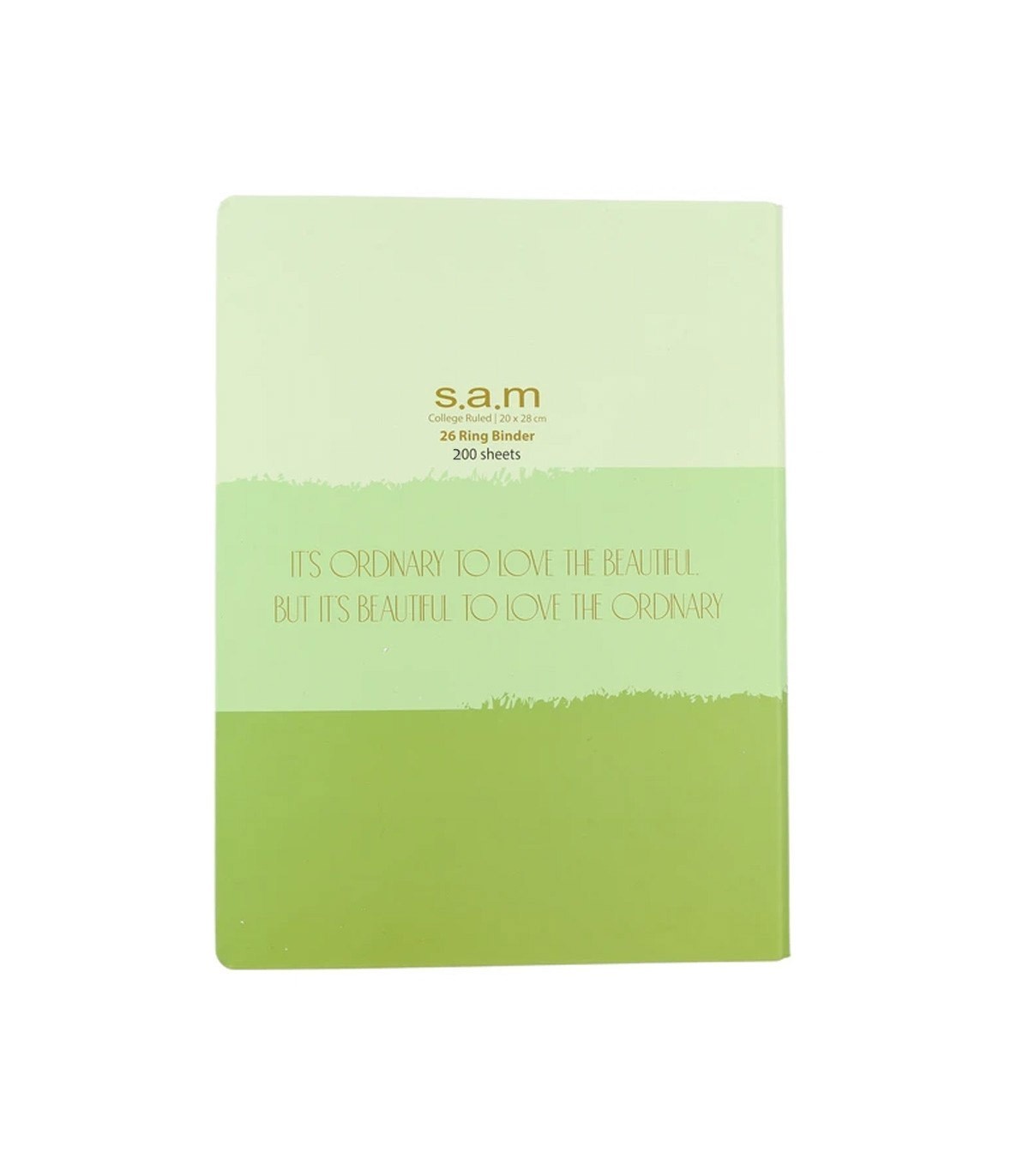 کلاسور 200 برگ 26 حلقه سم - طرح طبیعت
