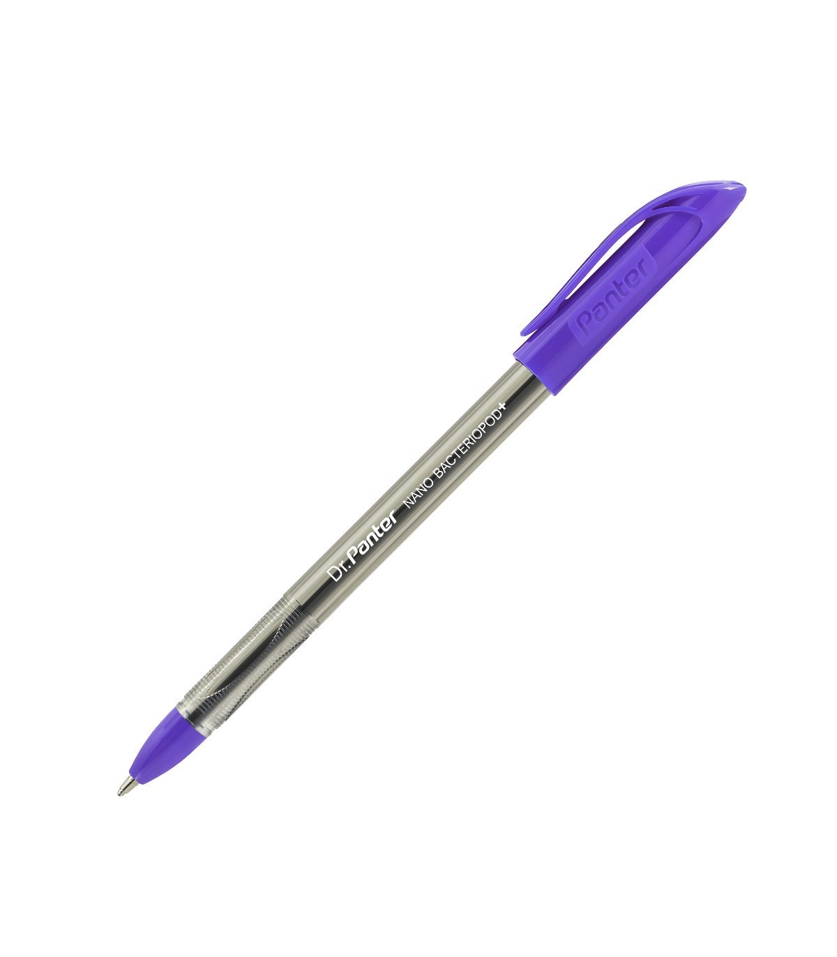 خودکار فوق روان نانو باکتریوپاد 1mm دکتر پنتر مدل DP105 رنگ بنفش