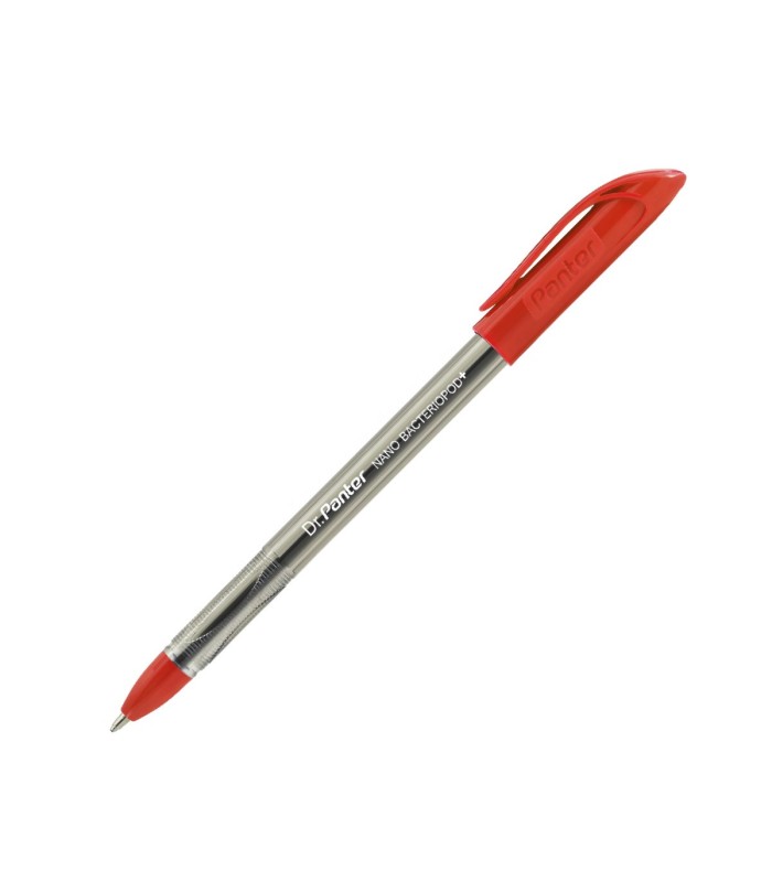 خودکار فوق روان نانو باکتریوپاد 1mm دکتر پنتر مدل DP105 رنگ قرمز