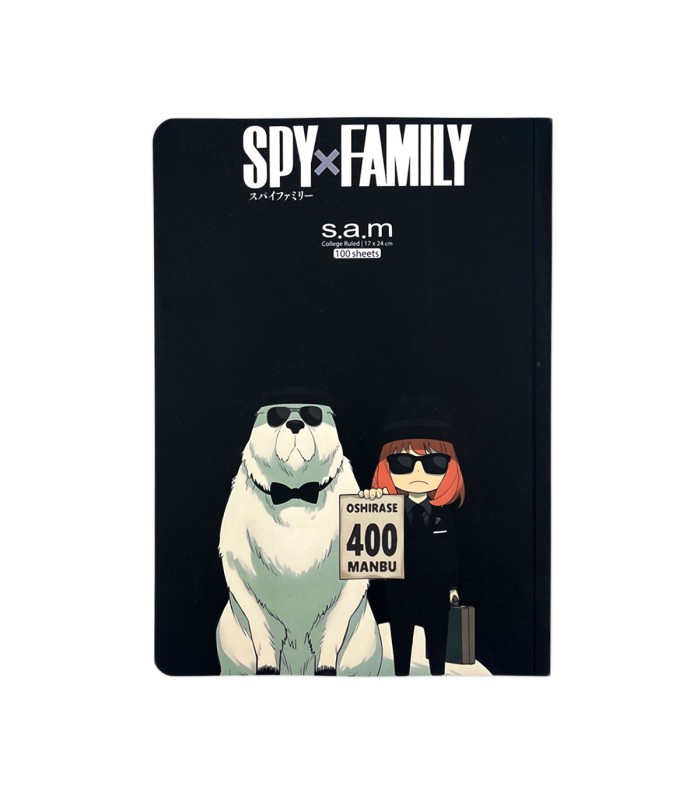 دفتر شومیز فانتزی 100 برگ سم- طرح SPY Family