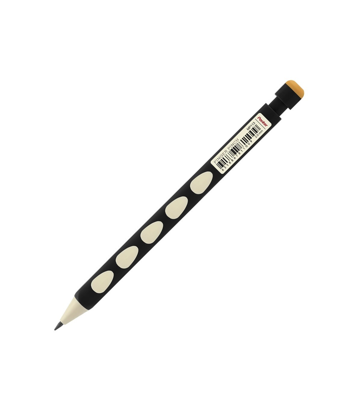 مداد مکانیکی پنتر 2 میلیمتر مدل Finger Pinch - رنگ مشکی