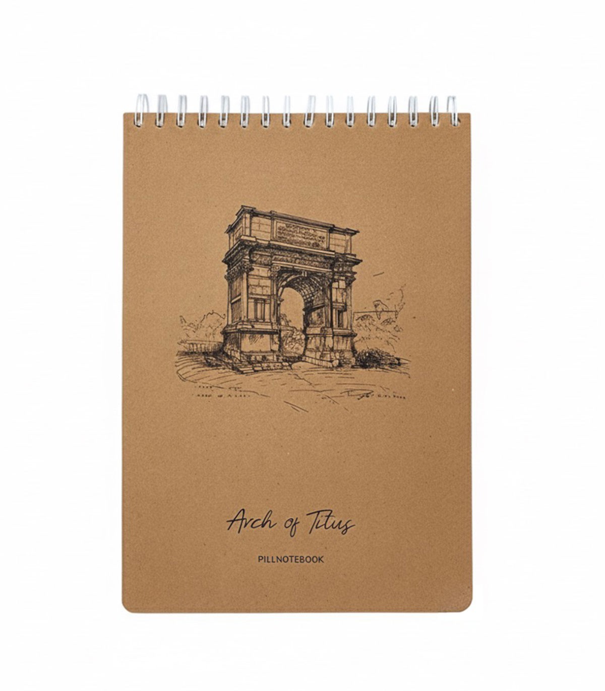 دفتر اسکیس A4 پیل - طرح Arch of Titus