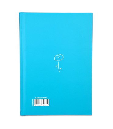 دفتر 100 برگ i write because - آبی