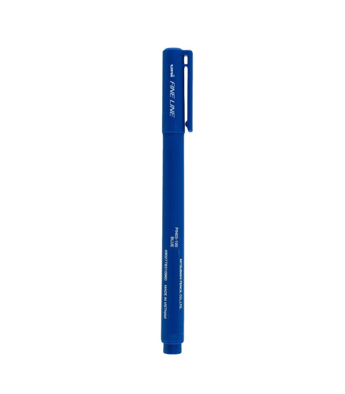 قیمت و خرید روان‌نویس فاین‌لاین یونی‌بال Pin 0.3mm رنگ آبی قسطی