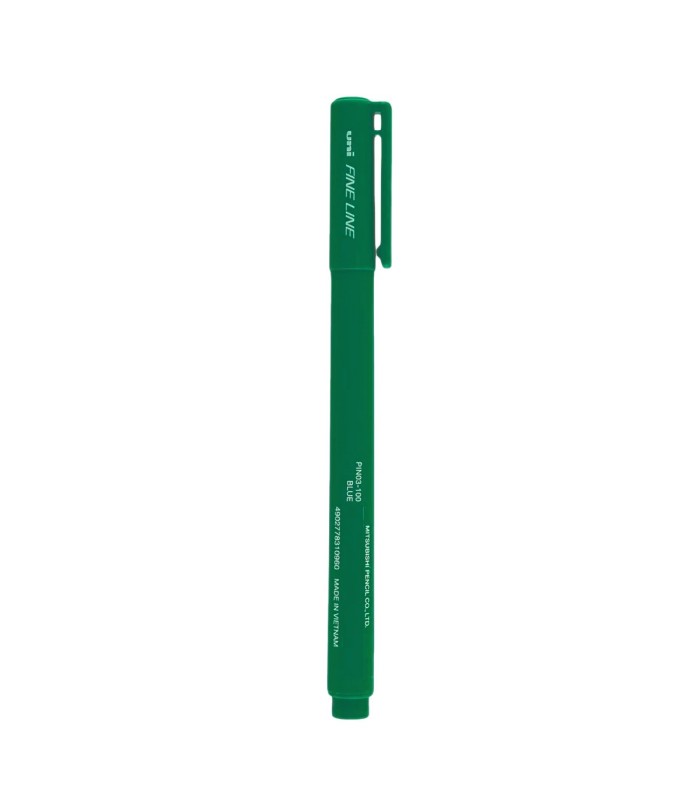 قیمت و خرید روان‌نویس فاین‌لاین یونی‌بال Pin 0.3mm رنگ سبز قسطی