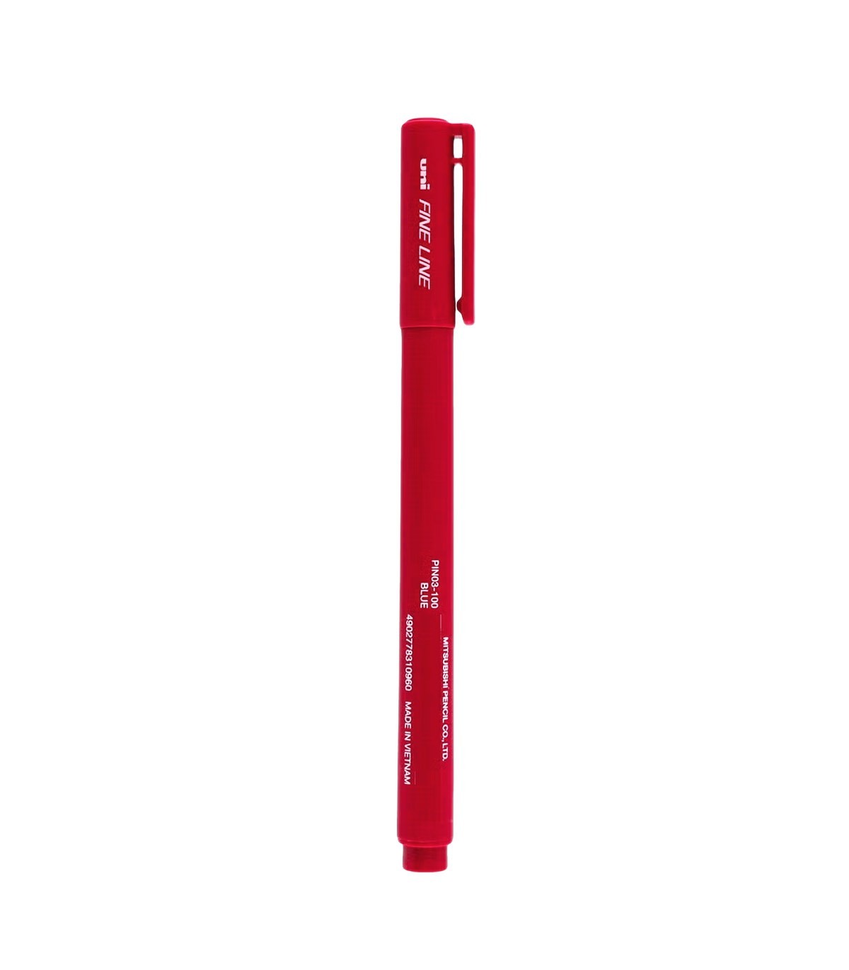 قیمت و خرید روان‌نویس فاین‌لاین یونی‌بال Pin 0.3mm رنگ قرمز قسطی